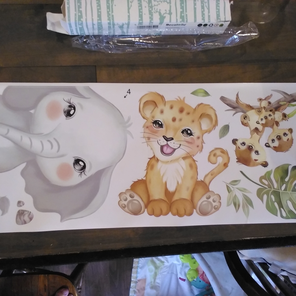 Cute Animal Wall Decals